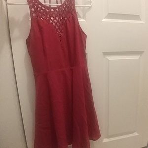 Maroon dress